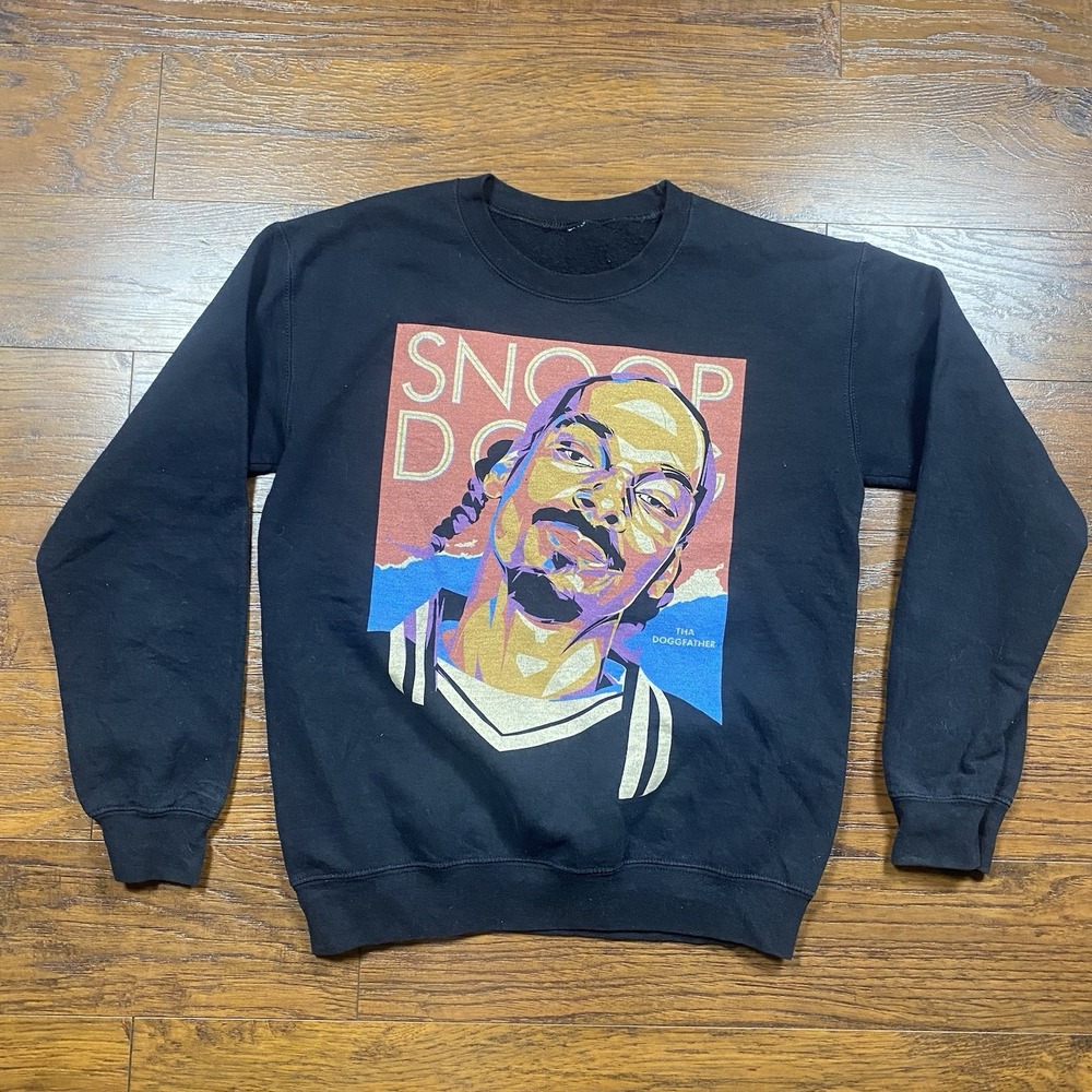 Snoop Dog Tha Dog father Graphic Crewneck Size M Rap Hip hop
